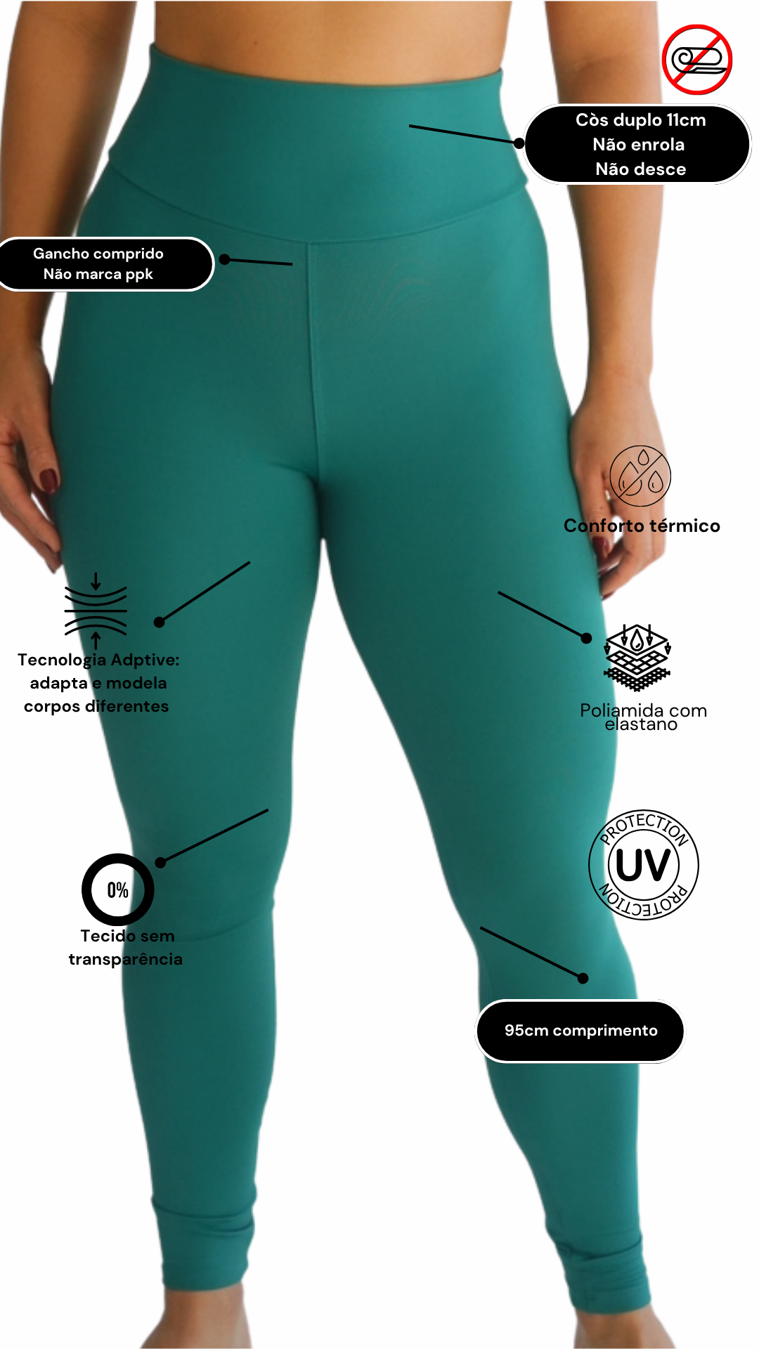 Legging Selva Matte