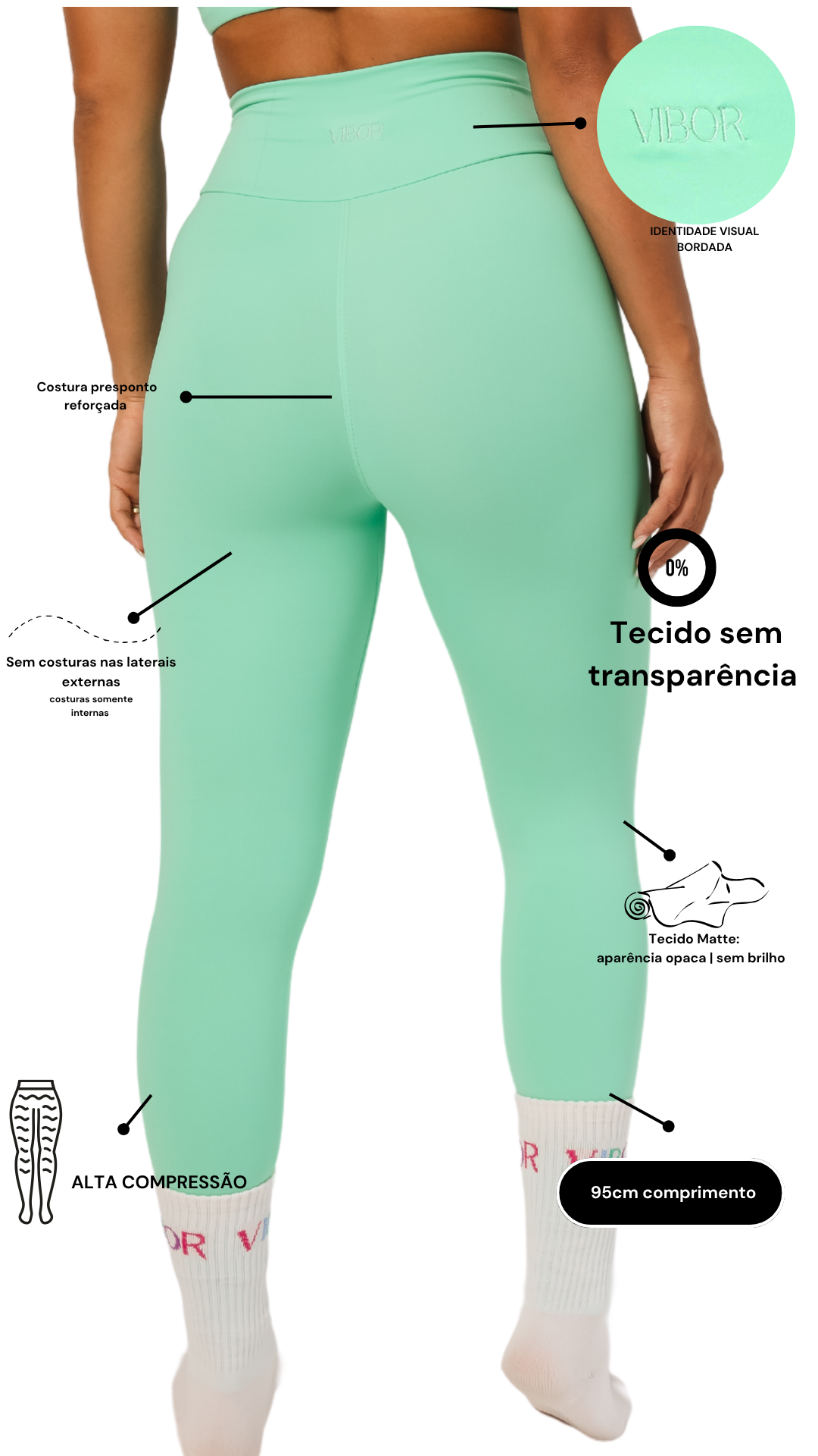 Legging Atlantis Matte