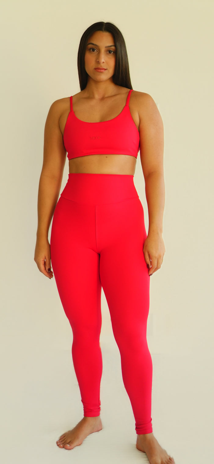 Legging Red Chic Matte