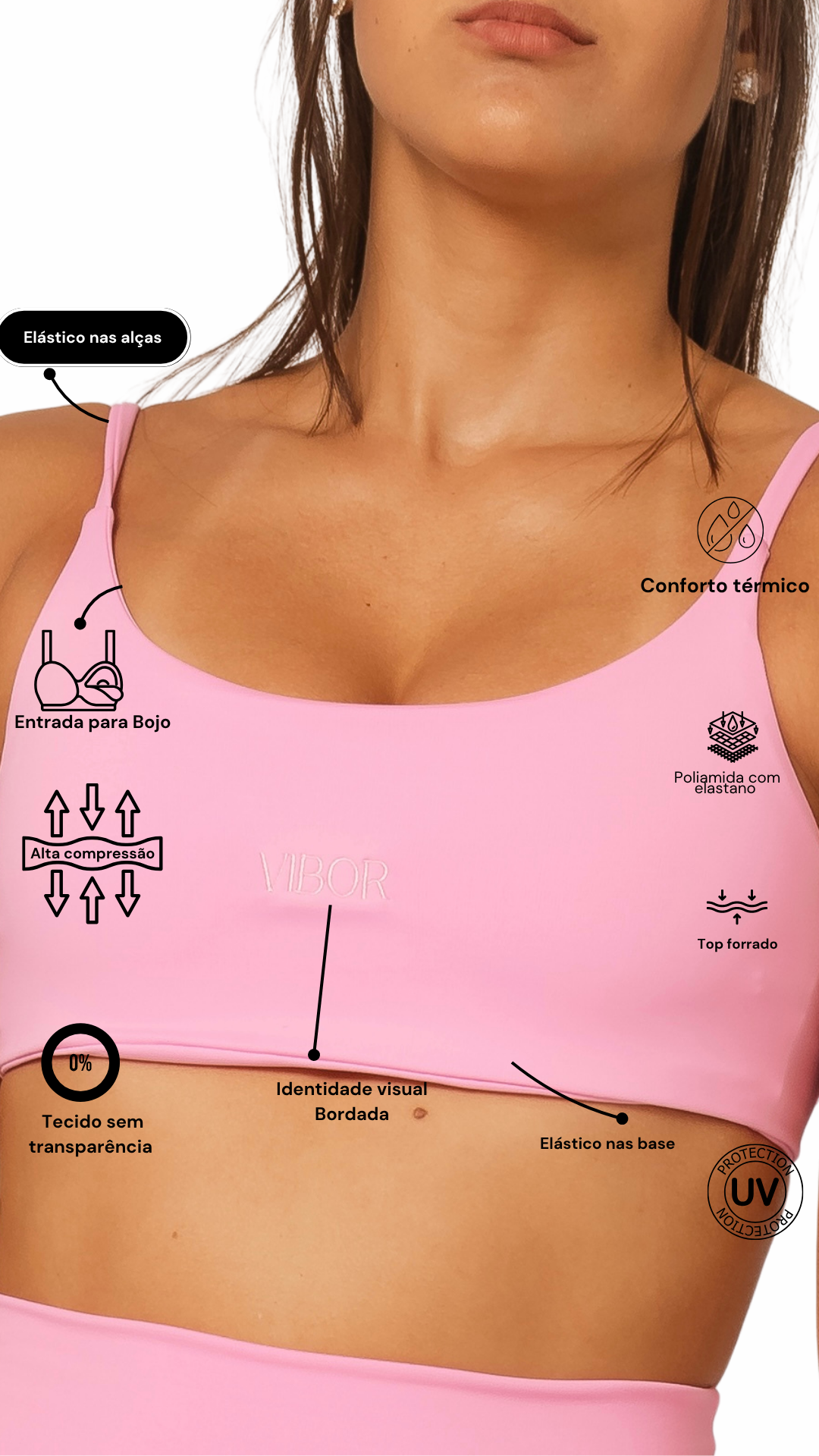 Top Costas Nua Sorvete Matte