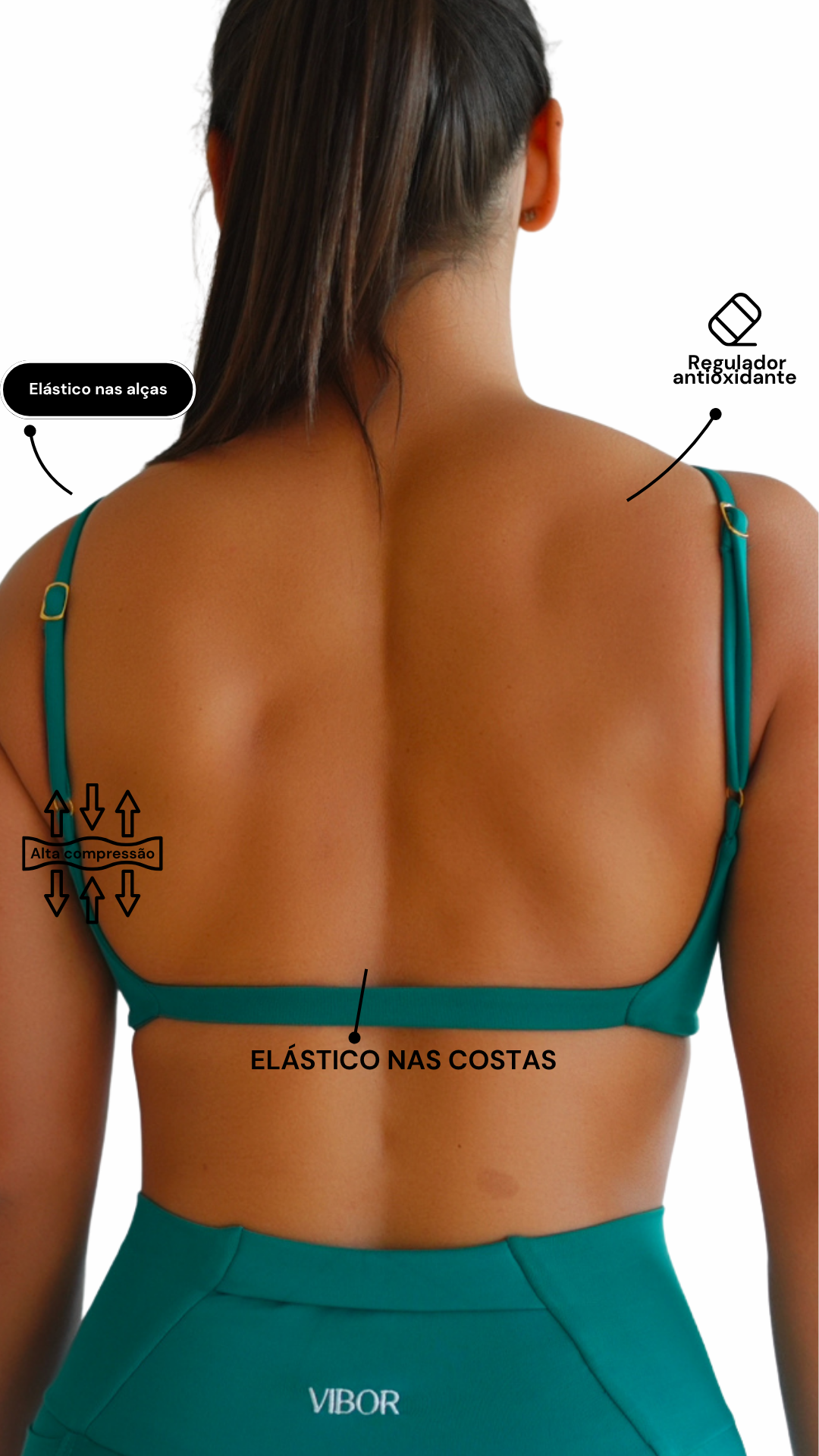 Top Costas Nua Selva Matte