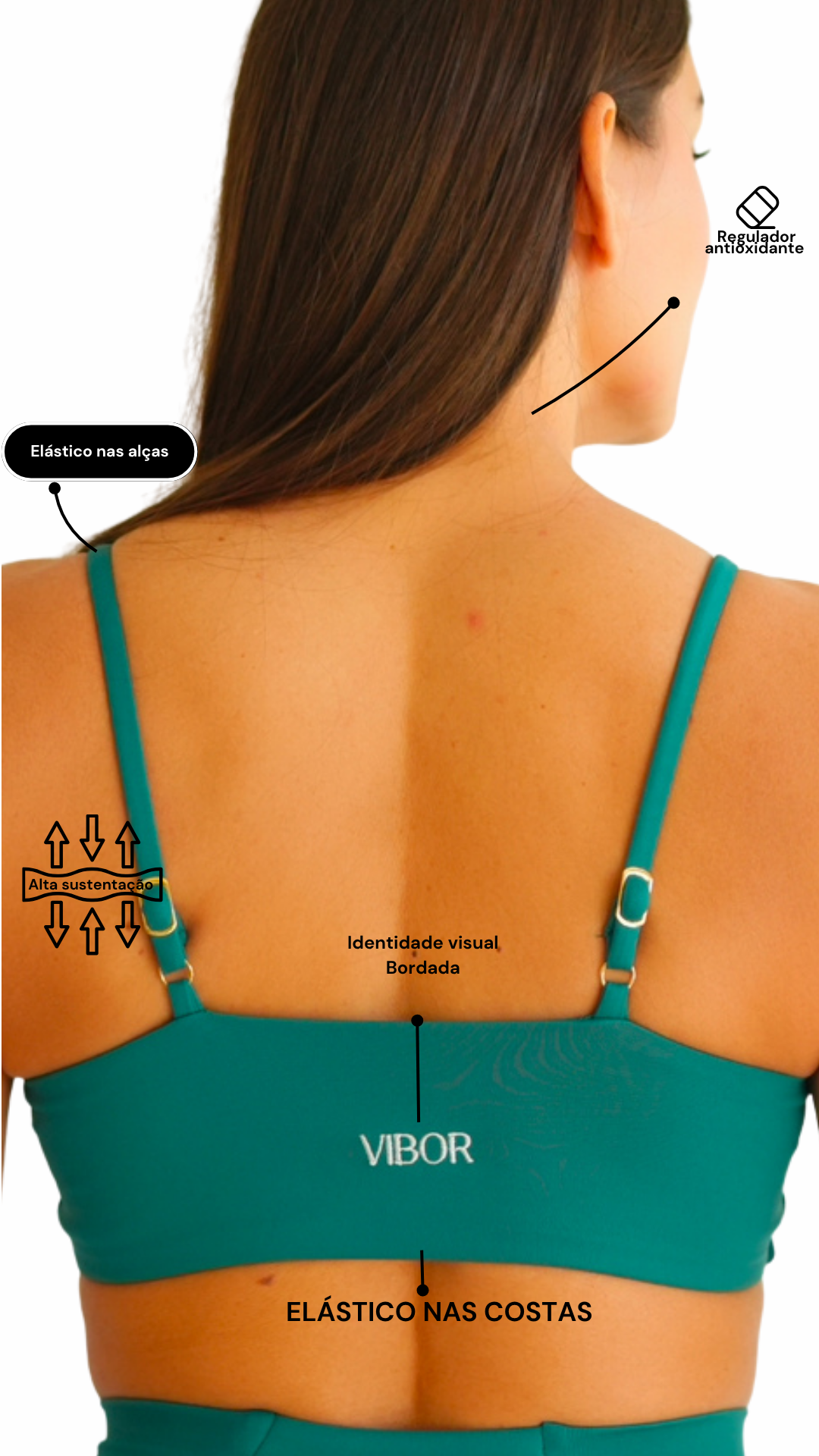 Top Faixa Selva Matte