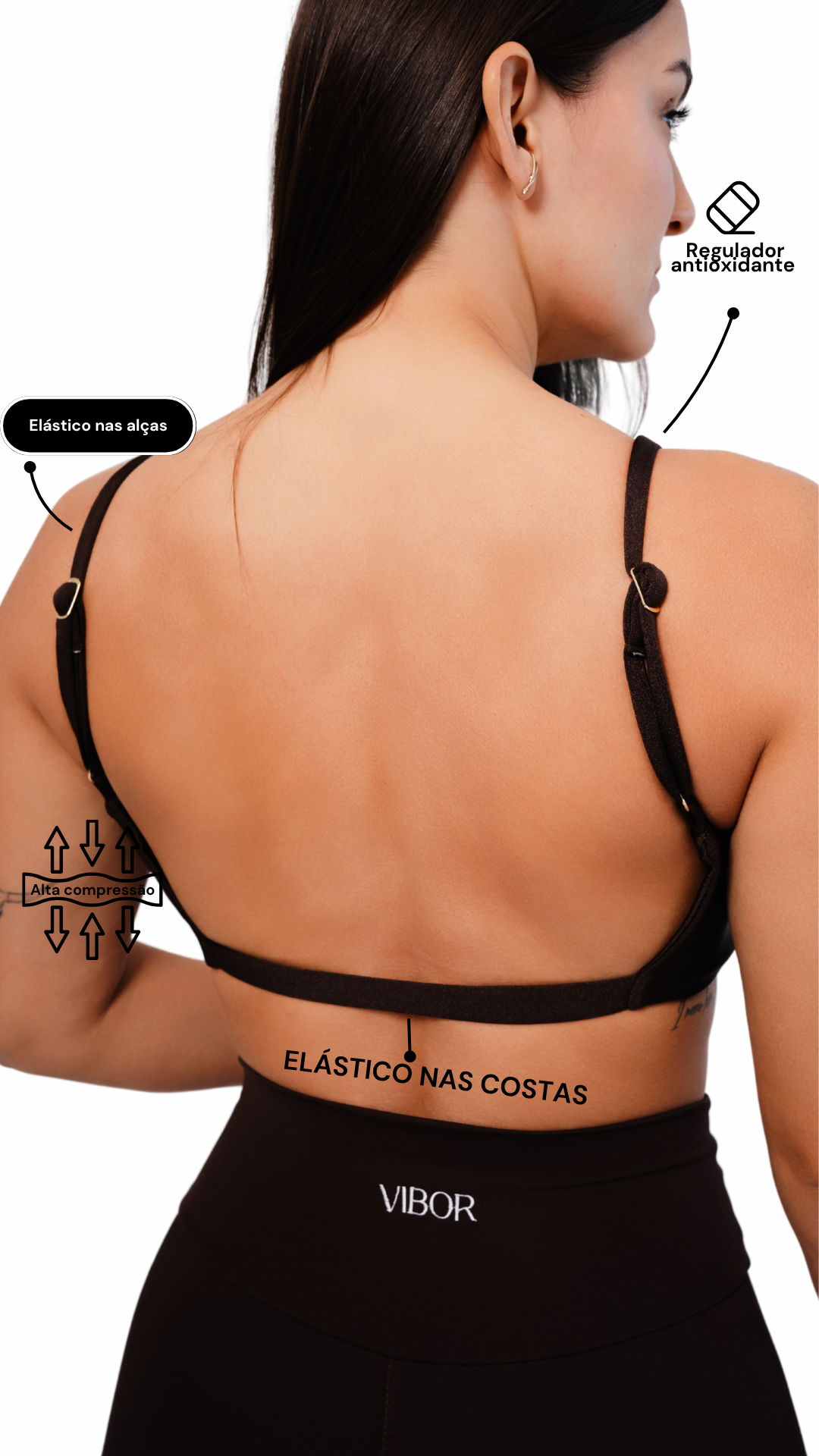 Top Costas Nua Coffee Matte