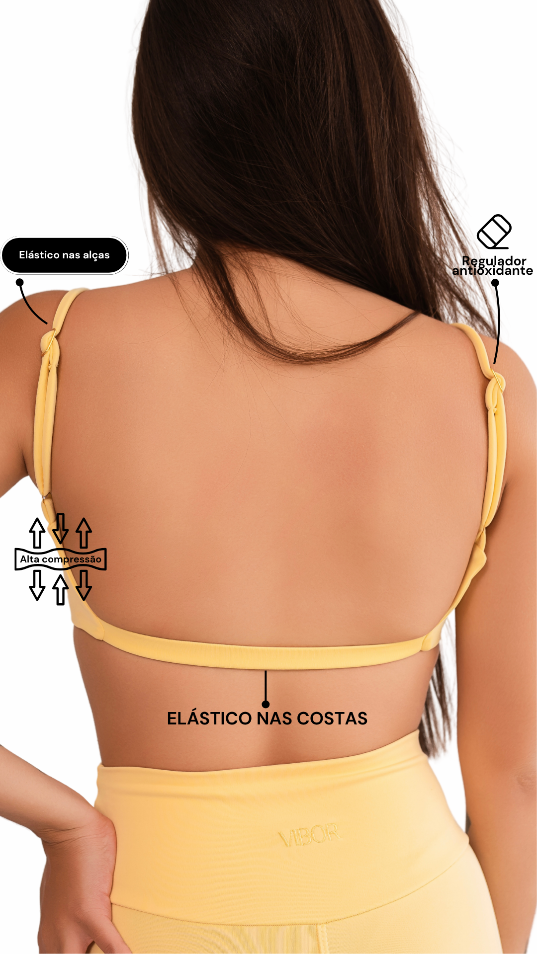 Top Costas Nua Manteiga Matte