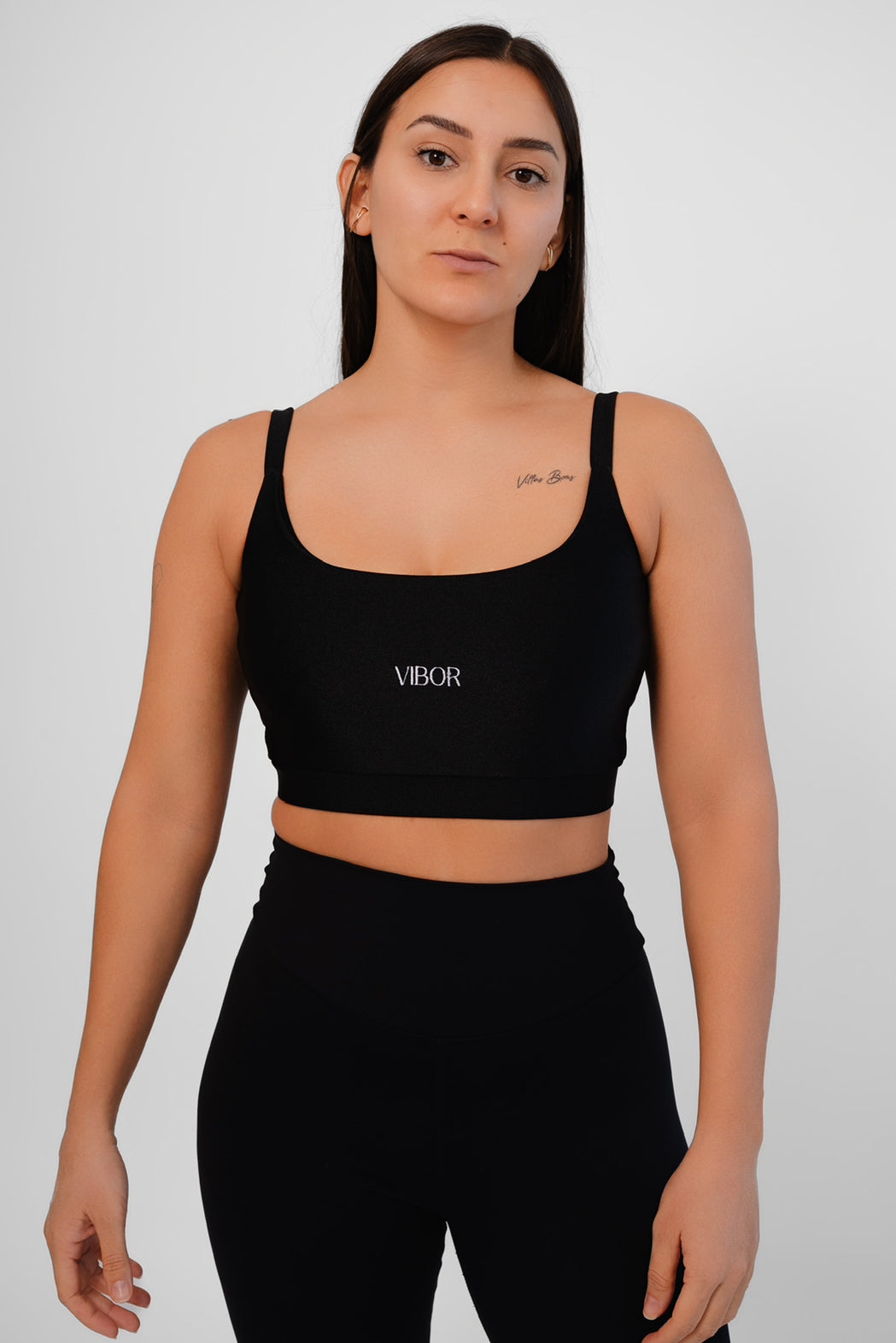 Top Cleri Preto Matte