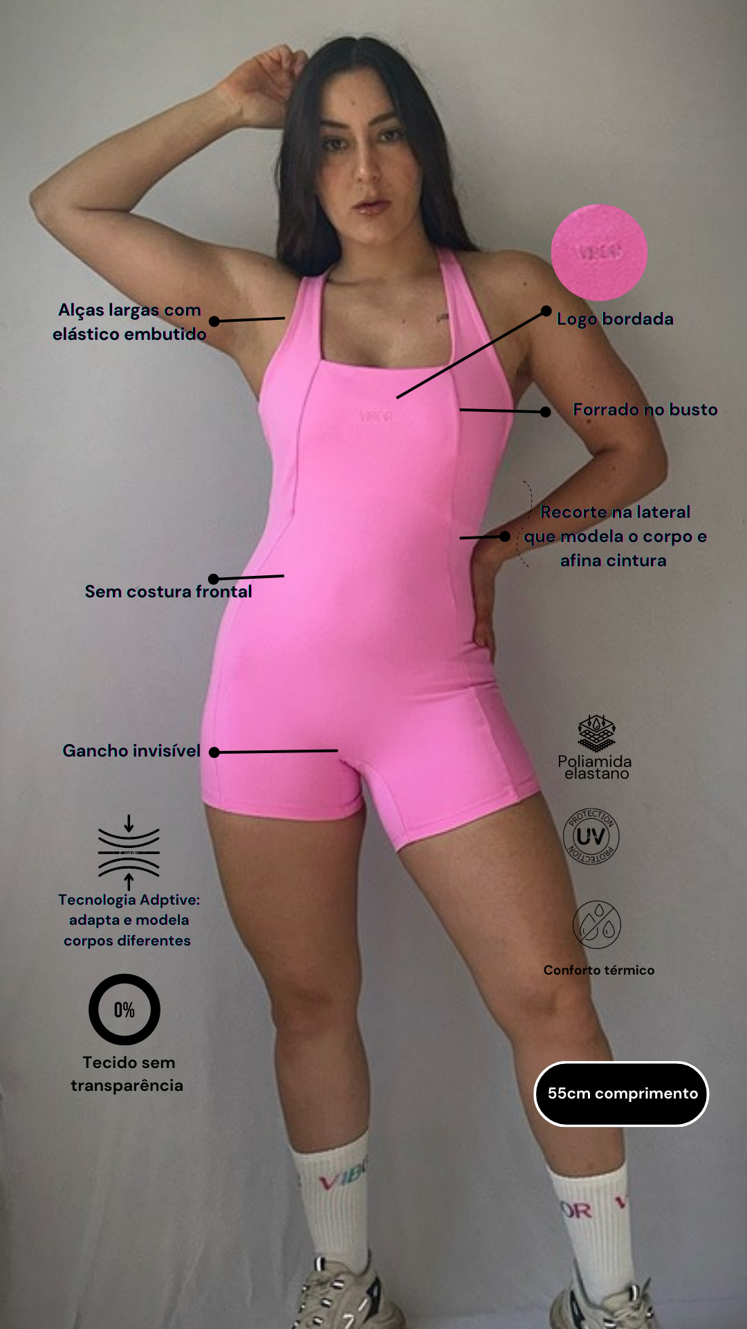 Macaquinho Lux Sorvete