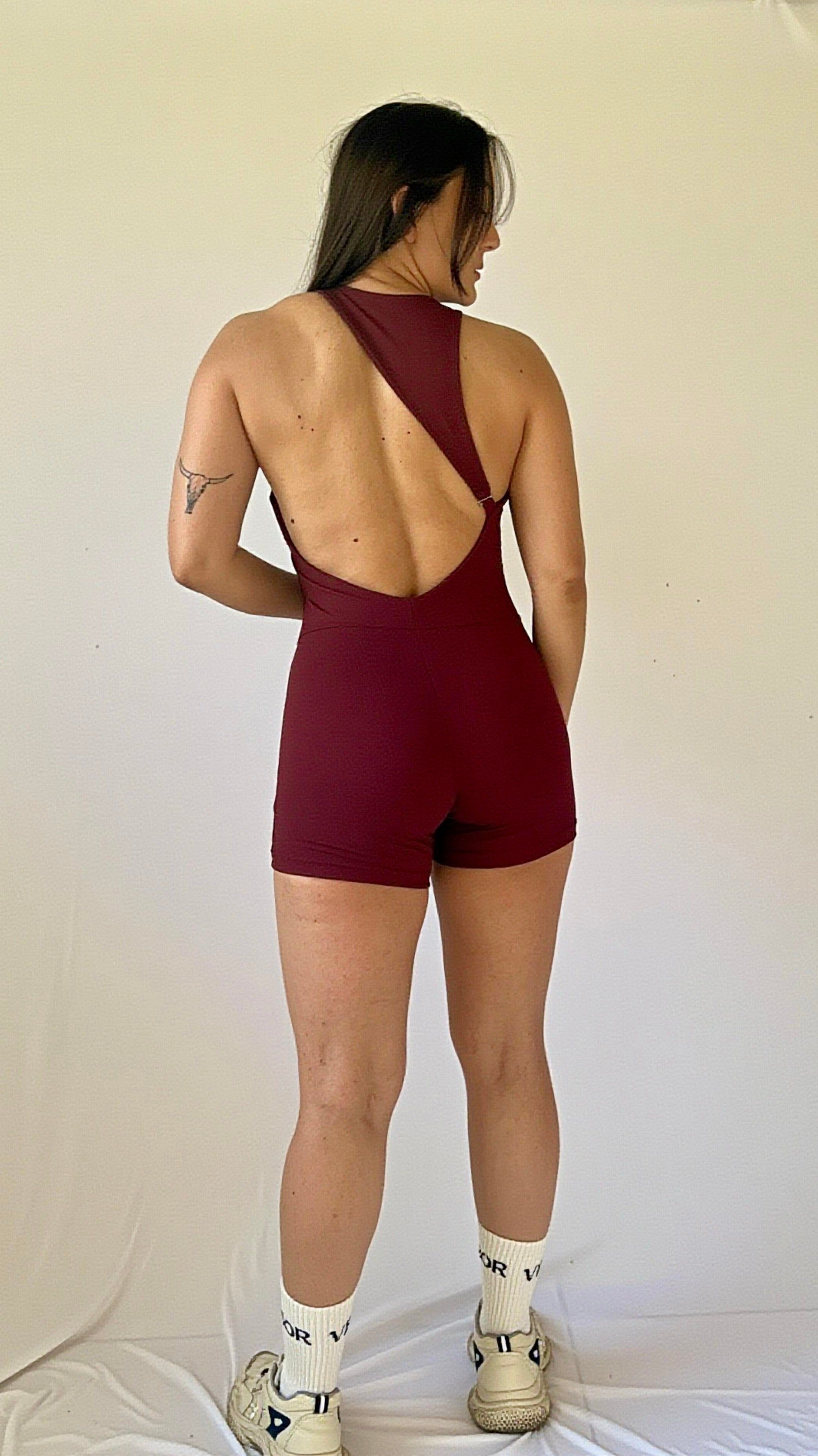 Macaquinho Lux Cherry