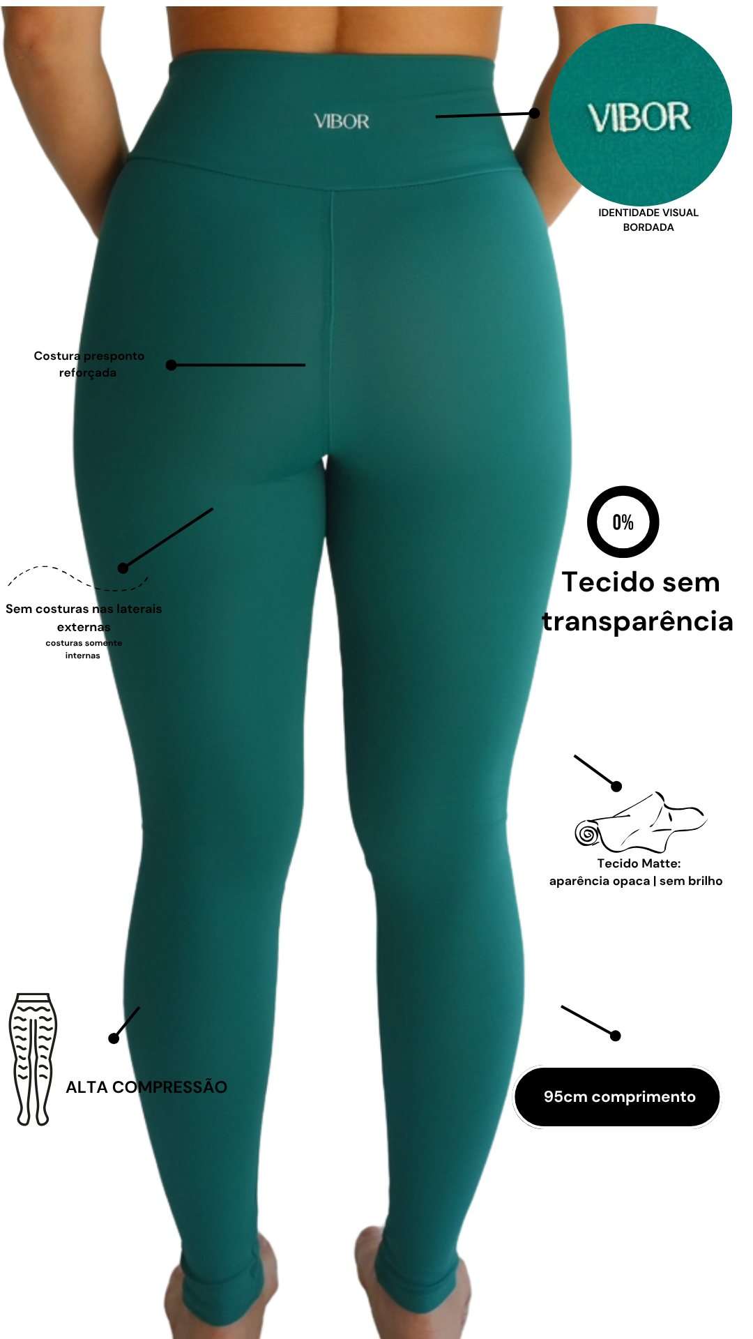 Legging Selva Matte