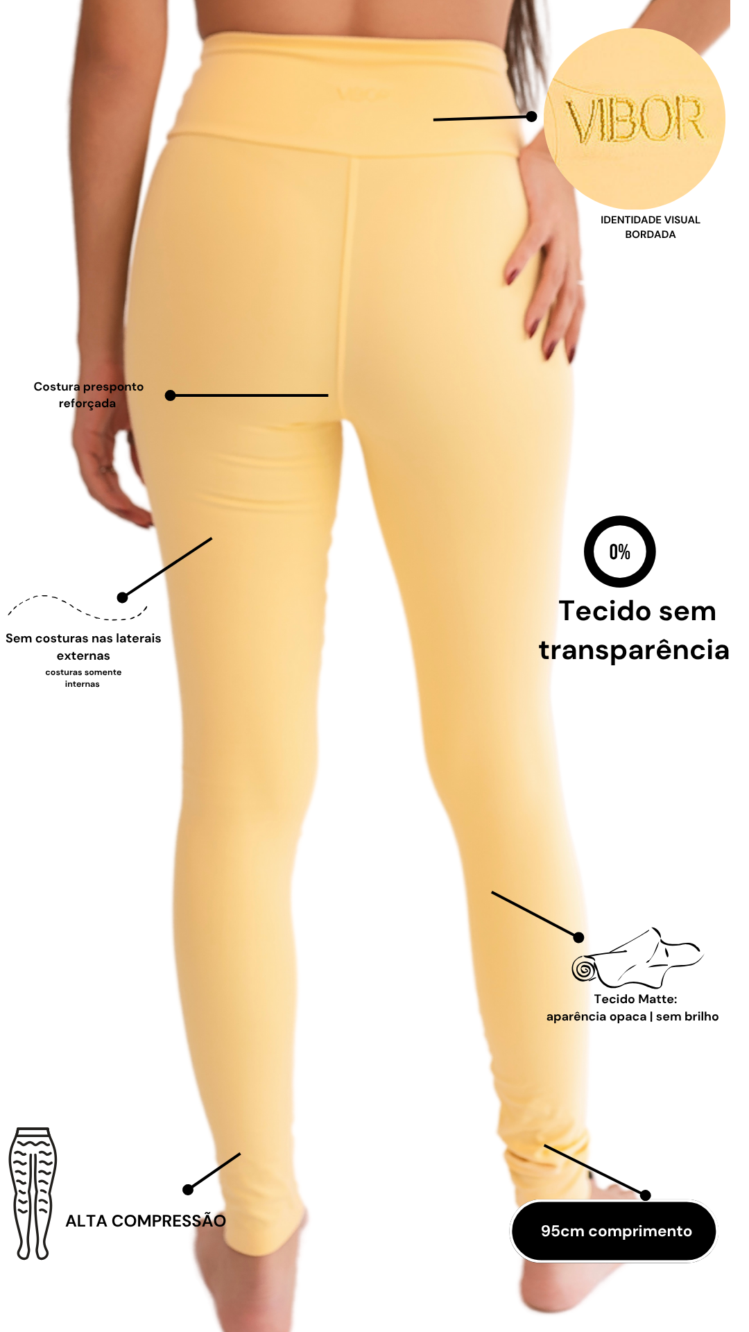 Legging Manteiga Matte