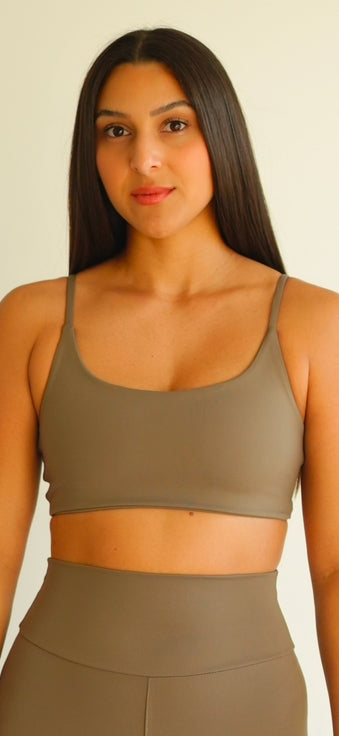 Top Faixa Greige Matte