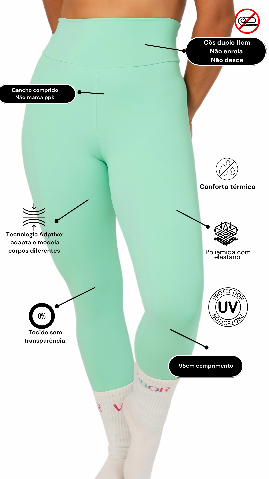 Legging Atlantis Matte