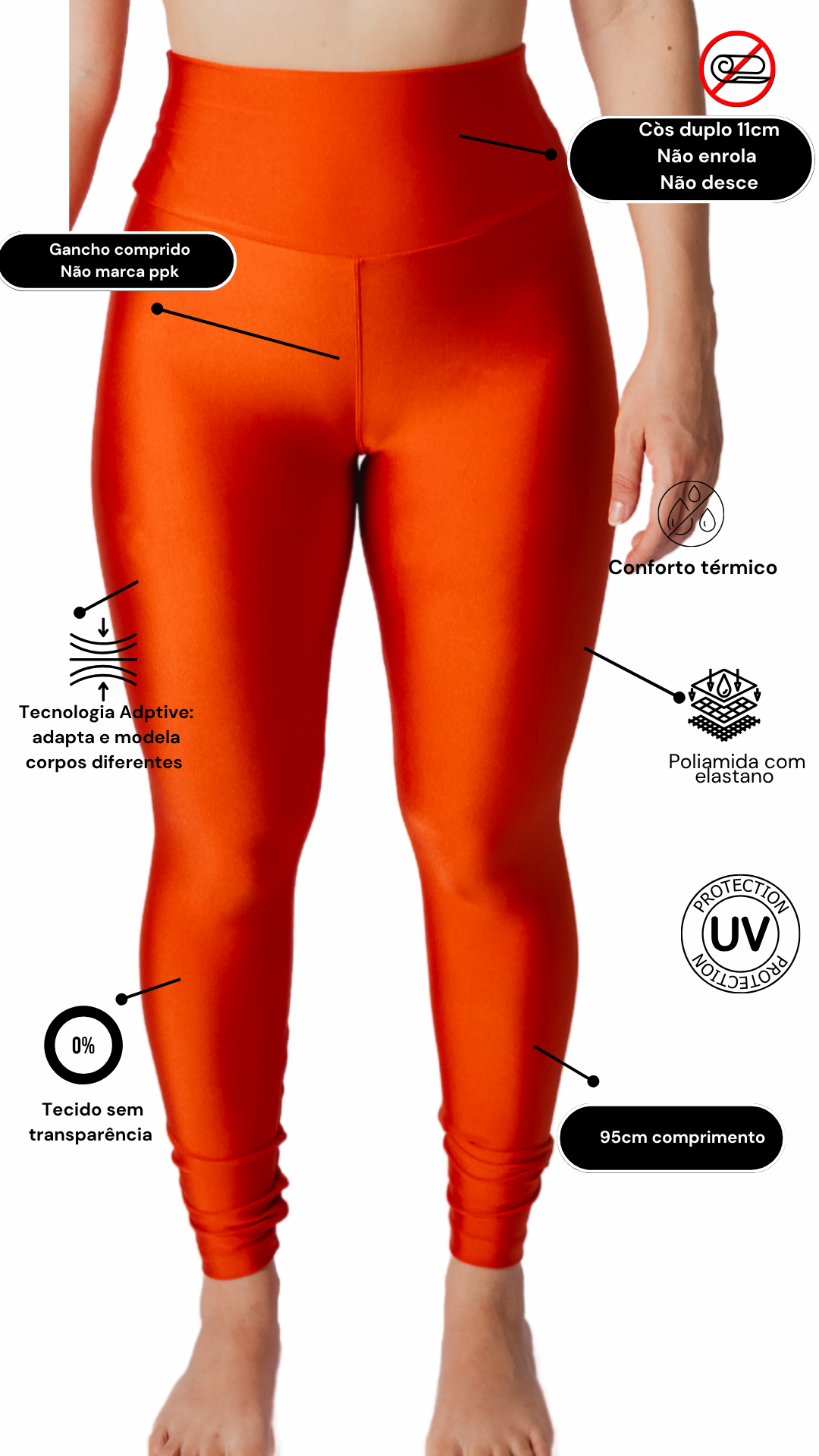 Legging Páprica