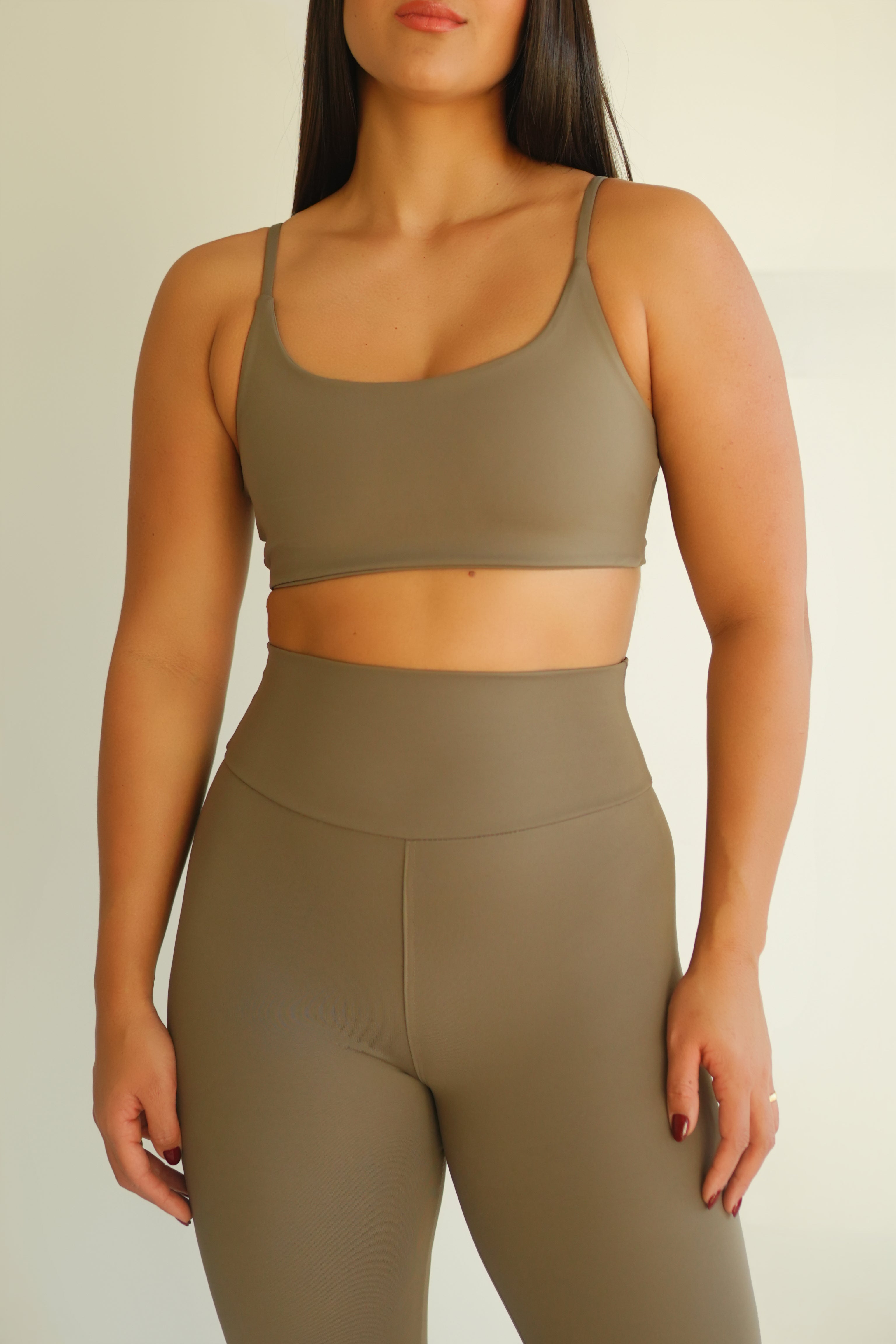 Top Faixa Greige Matte