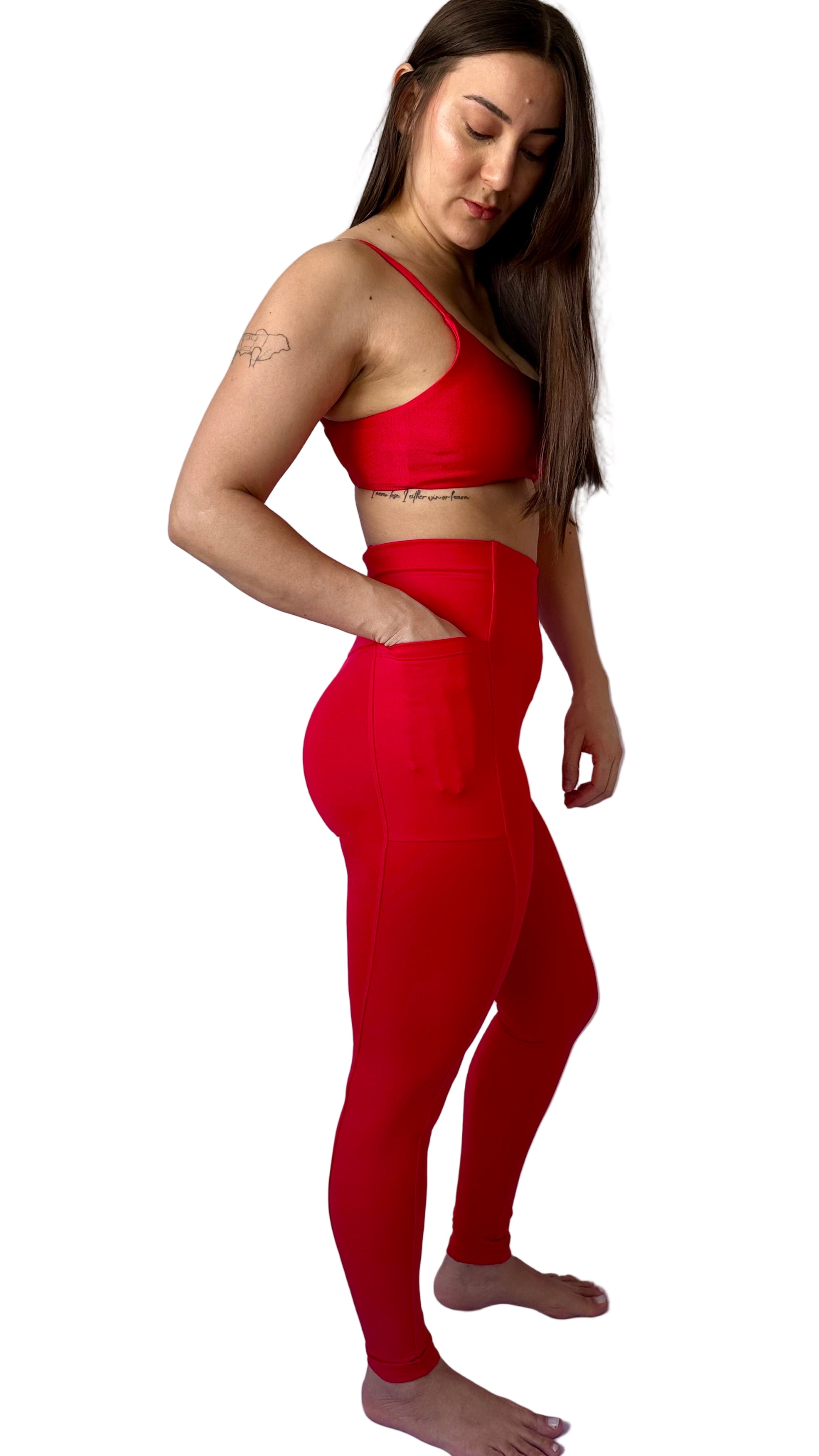 Legging Sculpt Red Chic