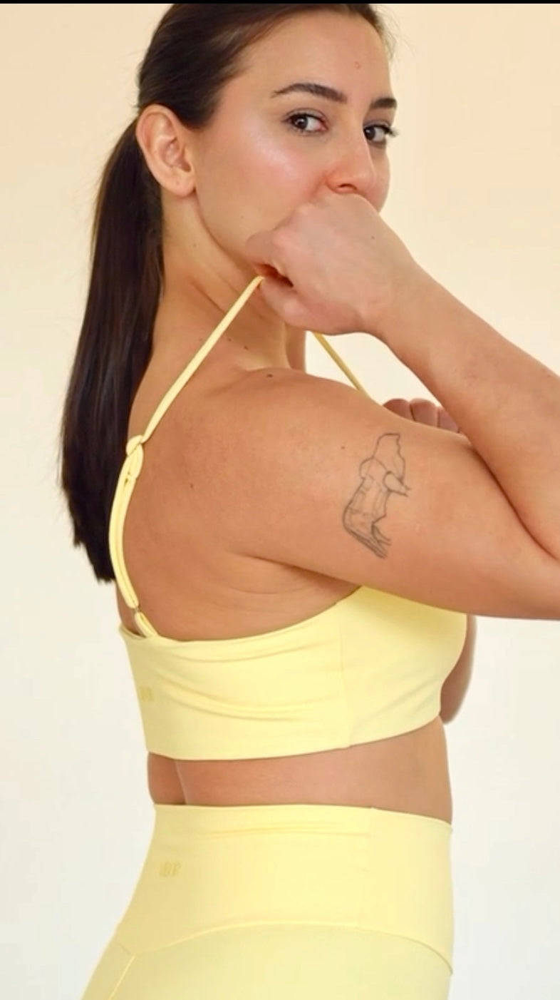 Top Faixa Manteiga Matte