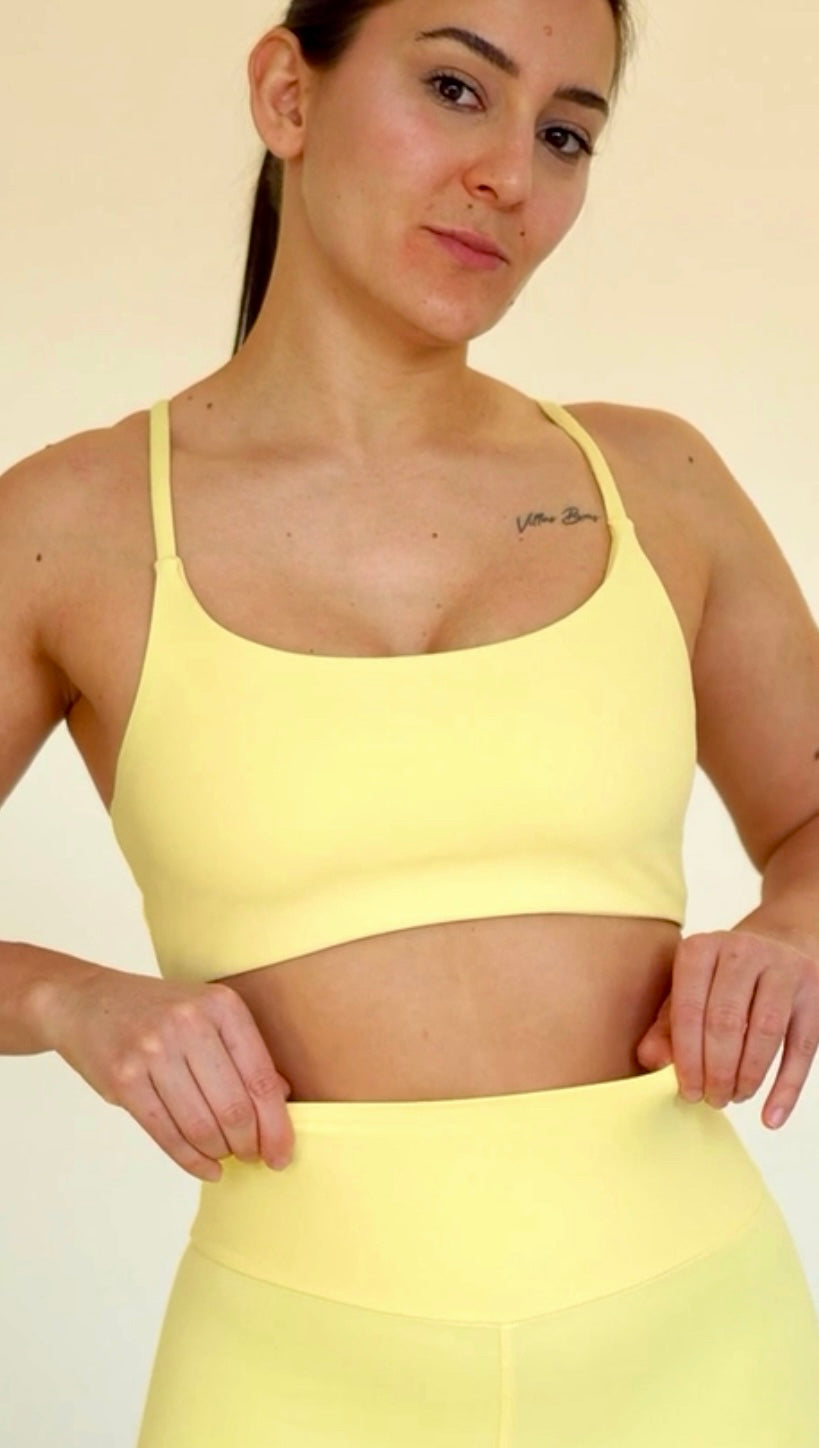 Top Faixa Manteiga Matte