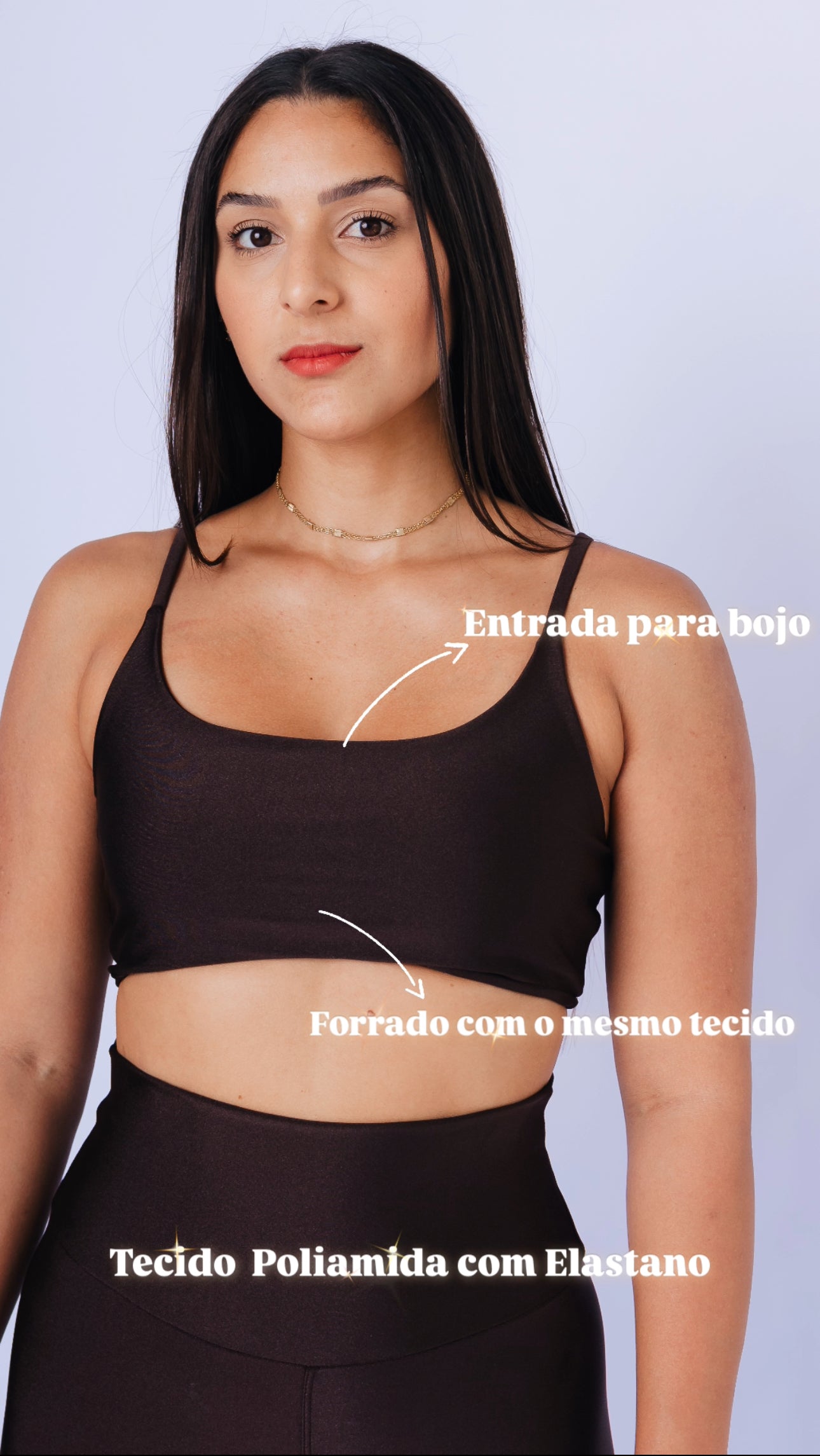 Top Faixa Coffee Glow